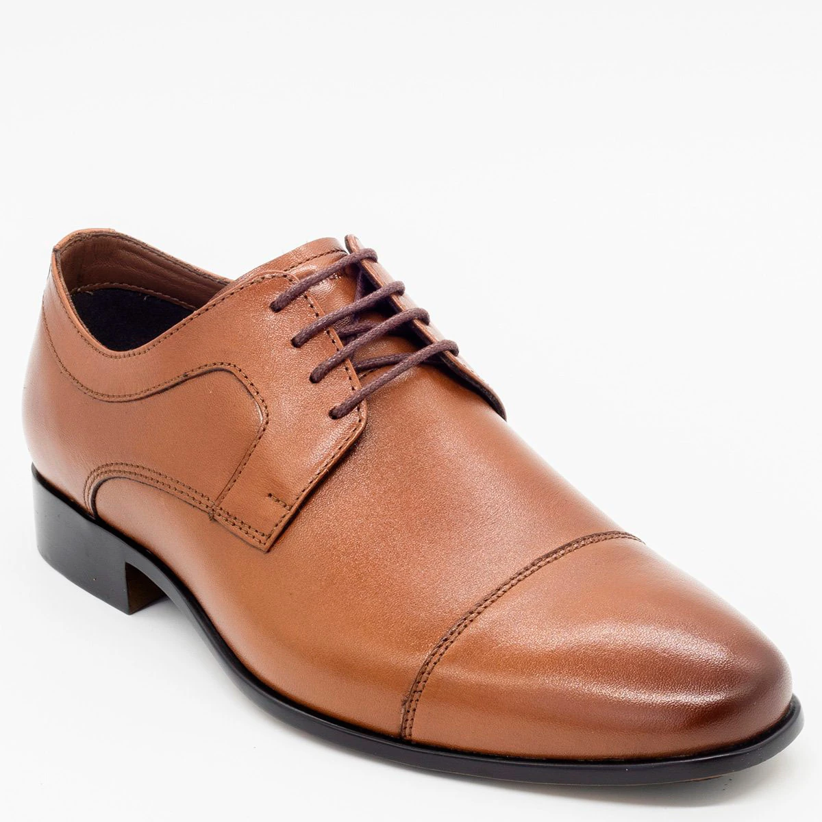 ZAPATOS DE VESTIR HOMBRE DAUSS CUERO MARRÓN - 3