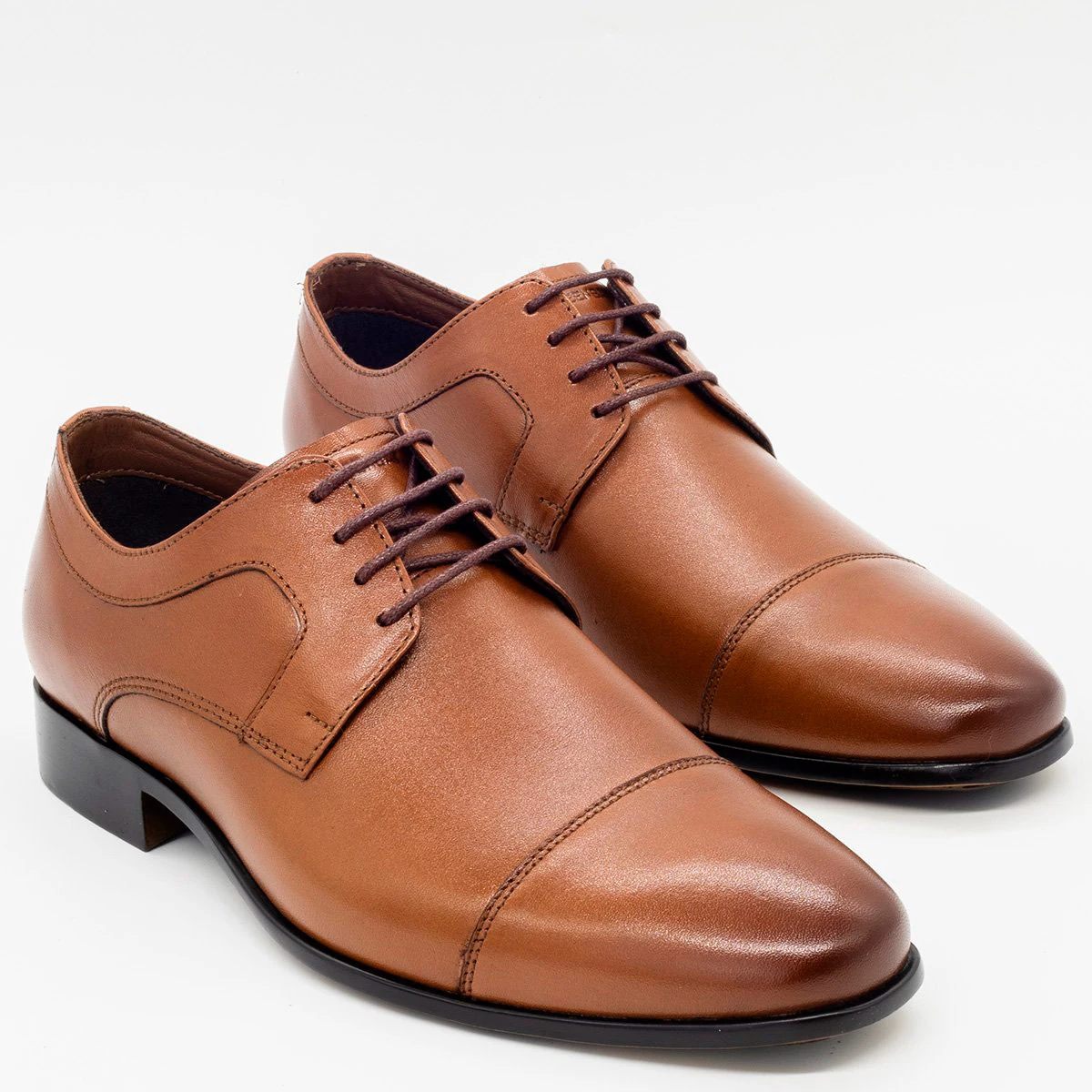 ZAPATOS DE VESTIR HOMBRE DAUSS CUERO MARRÓN - 2