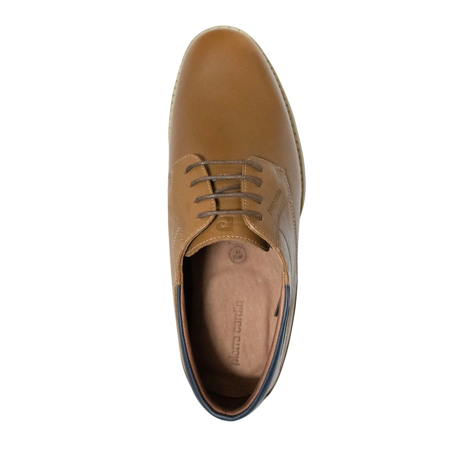 ZAPATOS CASUALES DE CUERO HOMBRE PIERRE CARDIN MARRÓN CLARO - 3