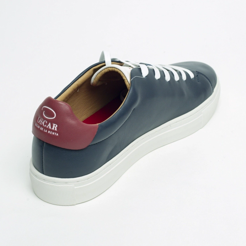 ZAPATILLAS HOMBRE OSCAR DE LA RENTA CASUALES HA221380-1-NV AZUL MARINO - 2