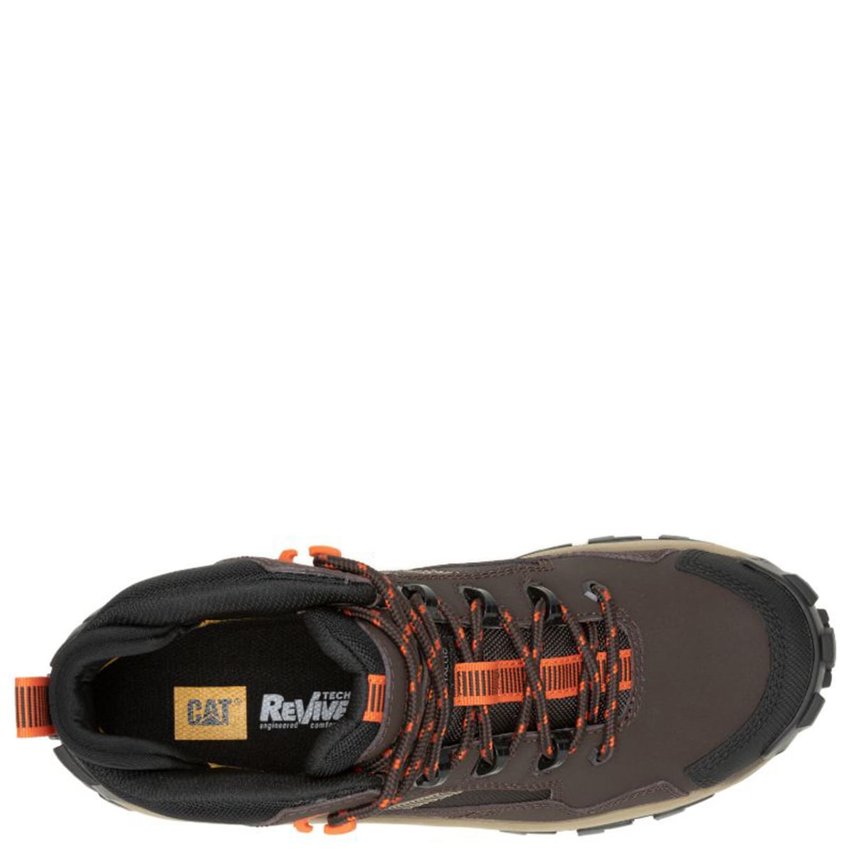 BOTINES HOMBRE CATERPILLAR CUERO CAFÉ P91663 - 6