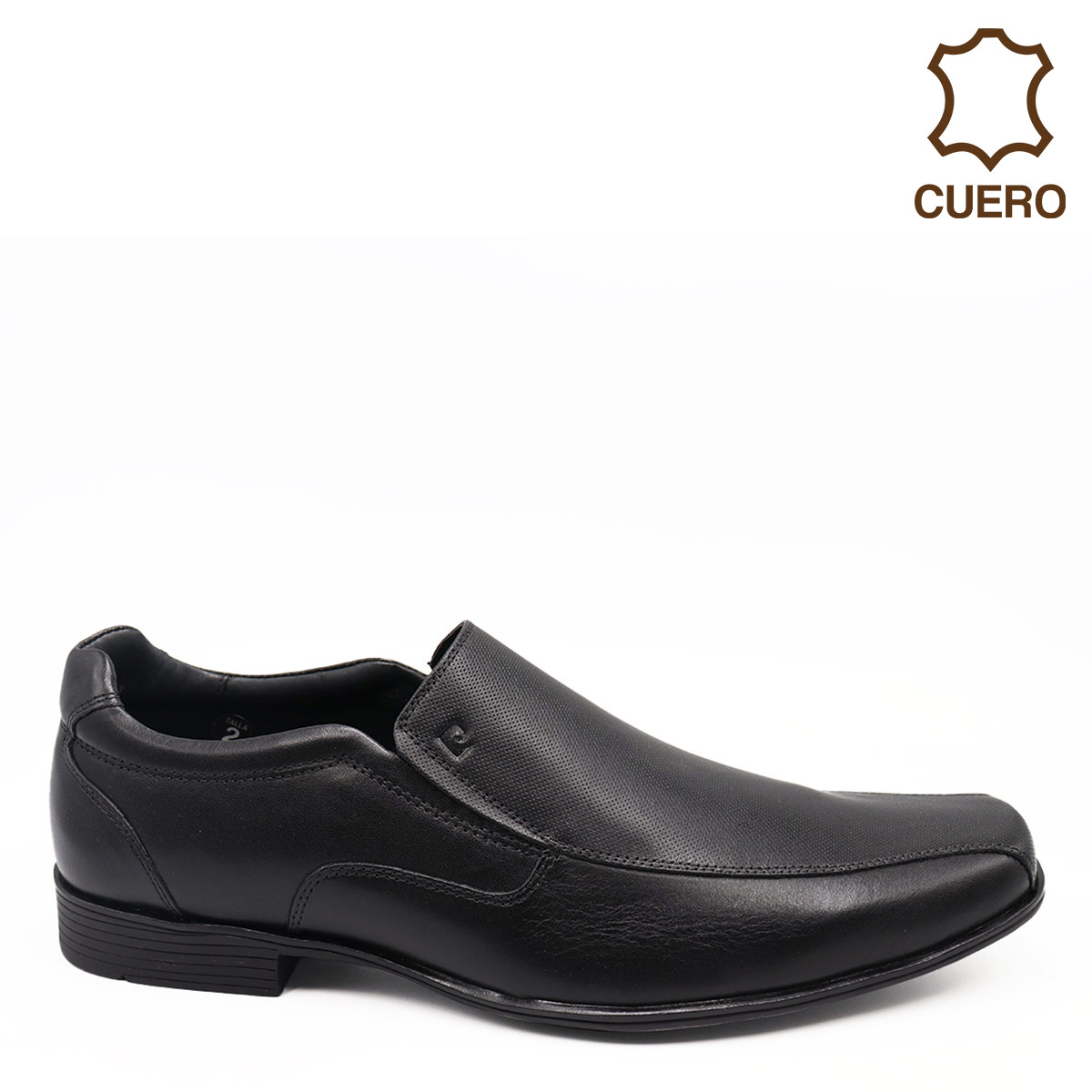 ZAPATOS DE VESTIR CUERO HOMBRE PIERRE CARDIN NEGRO VAR007 - 1