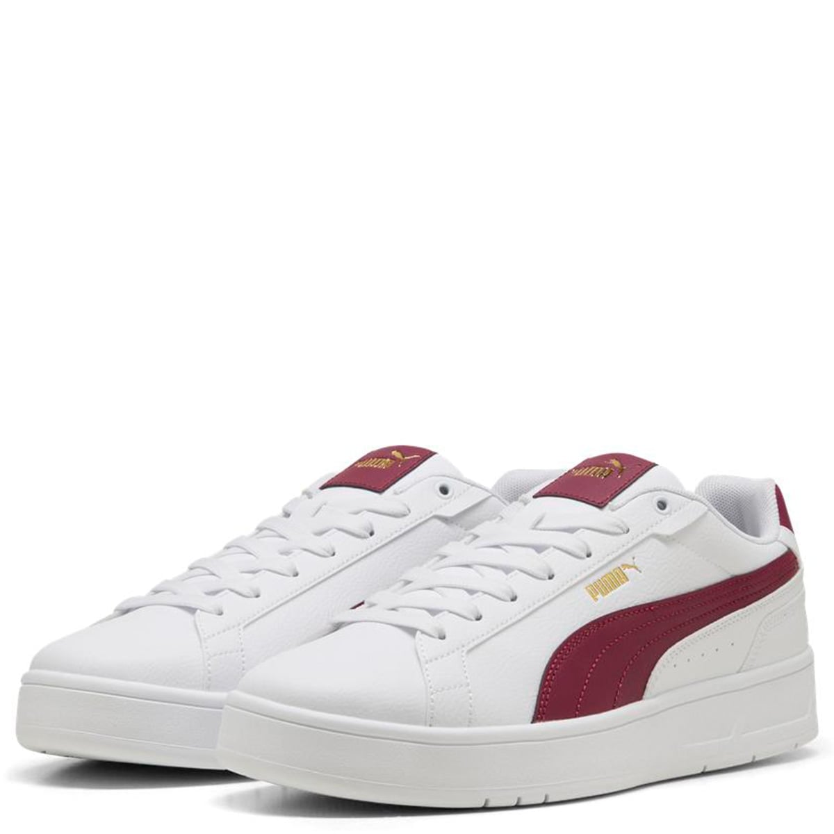 ZAPATILLAS HOMBRE PUMA URBANAS ROJO COURT CLASSICO - 2