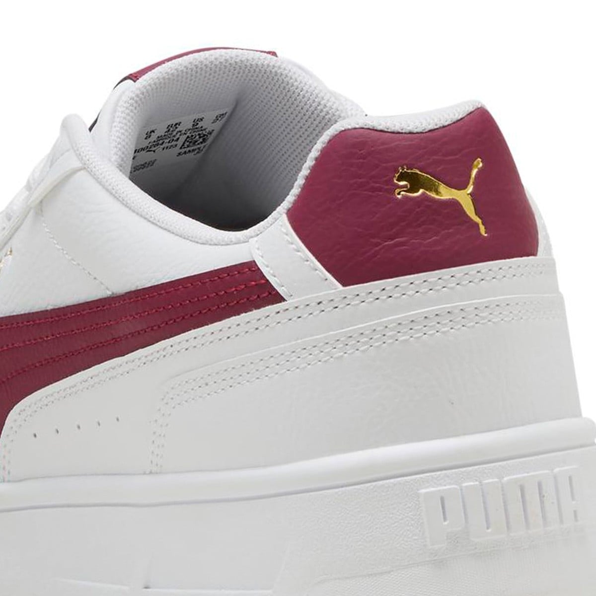 ZAPATILLAS HOMBRE PUMA URBANAS ROJO COURT CLASSICO - 6