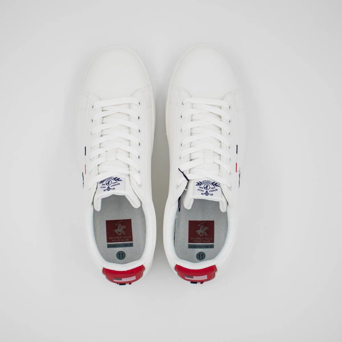 ZAPATILLAS HOMBRE BEVERLY HILLS POLO CLUB BLANCO MAC-WHRD-M6-B - 5
