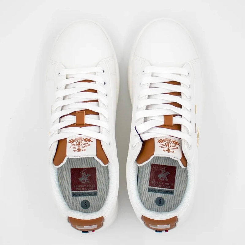 ZAPATILLAS HOMBRE BEVERLY HILLS POLO CLUB BLANCO MAC-WHB-M6-B - 4