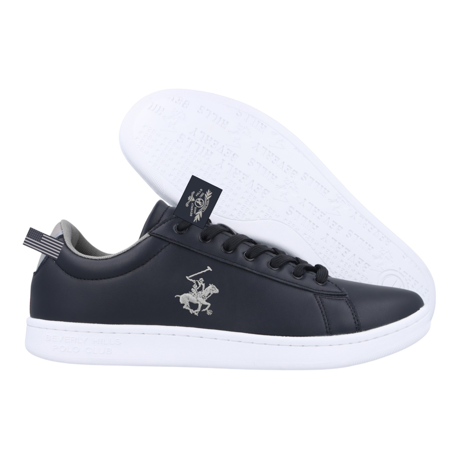 ZAPATILLAS HOMBRE BEVERLY HILLS POLO CLUB NEGRO MERCURY-BL-M6-B - 1