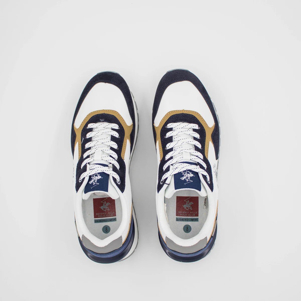 ZAPATILLAS HOMBRE BEVERLY HILLS POLO CLUB BLANCO BADBOY-WHNV-M6-B - 6