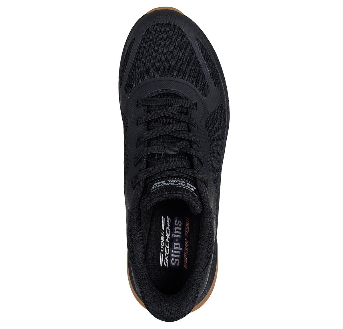 ZAPATILLAS HOMBRE SKECHERS URBANAS NEGRO BOBS SQUAD 4 - 4