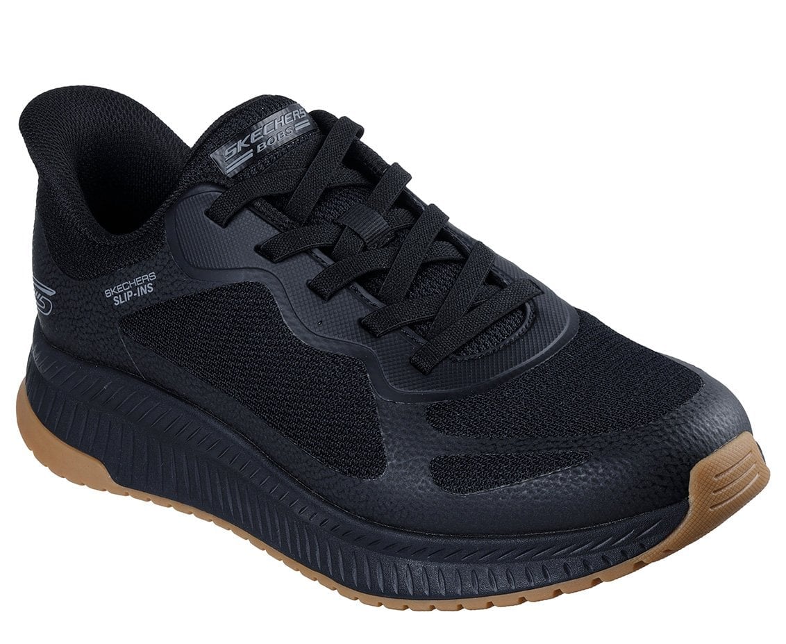 ZAPATILLAS HOMBRE SKECHERS URBANAS NEGRO BOBS SQUAD 4 - 1