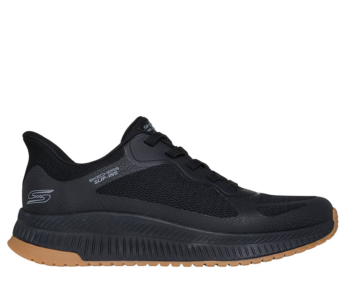 ZAPATILLAS HOMBRE SKECHERS URBANAS NEGRO BOBS SQUAD 4 - 2