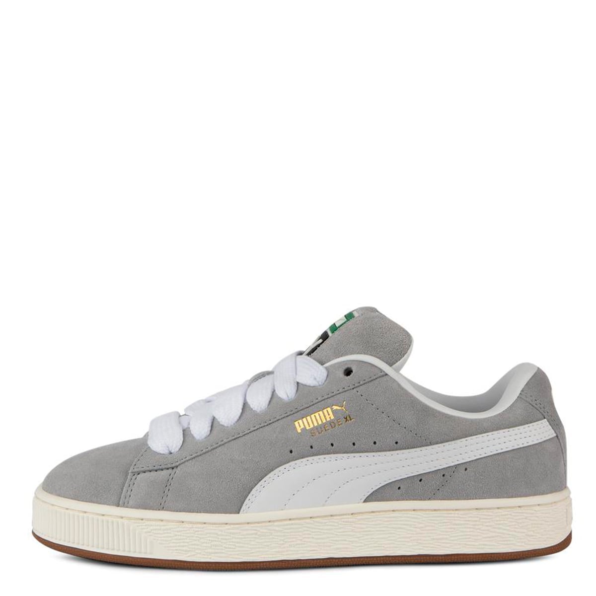 ZAPATILLAS HOMBRE PUMA URBANAS GRIS SUEDE XL CUERO