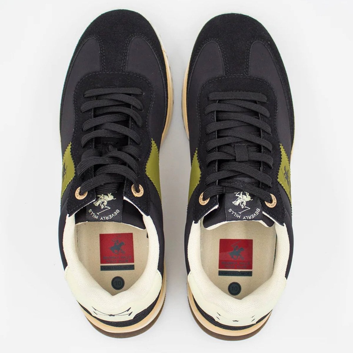 ZAPATILLAS HOMBRE BEVERLY HILLS POLO CLUB NEGRO INTERLAKEN - 3
