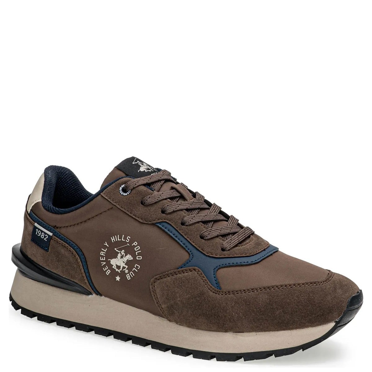 ZAPATILLAS HOMBRE BEVERLY HILLS POLO CLUB MARRÓN BADBOY-BR-M6-XL - 1