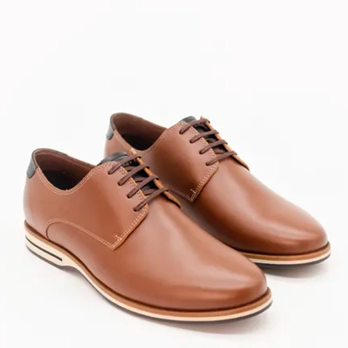 ZAPATO DE VESTIR HOMBRE DAUSS CUERO MARRÓN - 3
