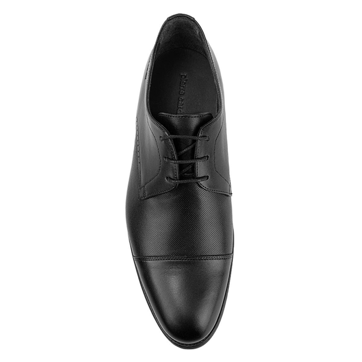 ZAPATOS DE VESTIR CUERO HOMBRE PIERRE CARDIN NEGRO VFD006   - 3