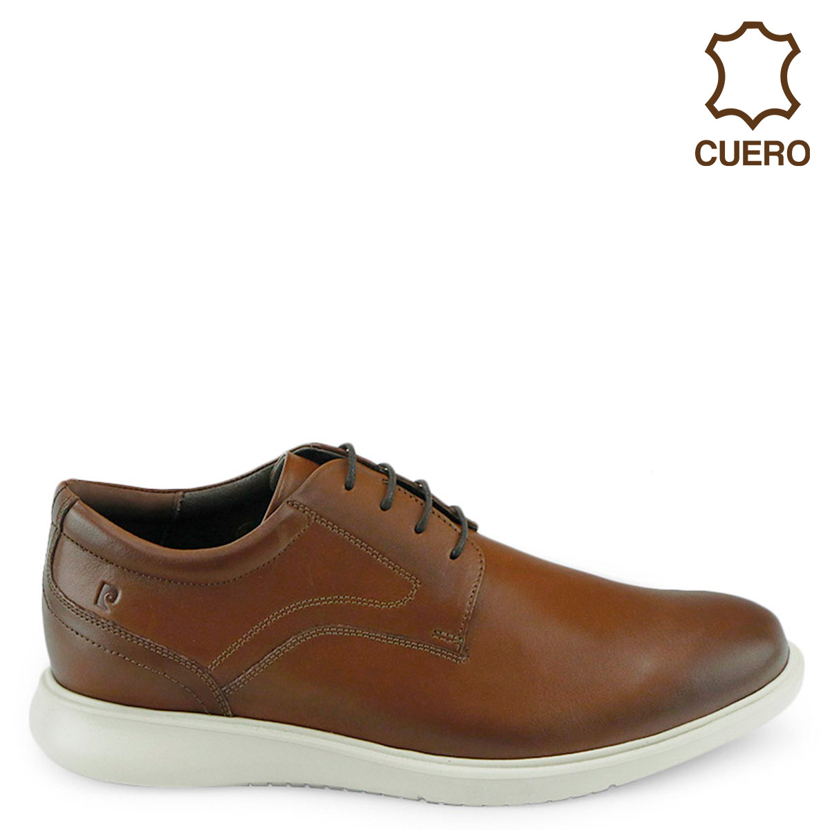 ZAPATOS CASUALES DE CUERO HOMBRE PIERRE CARDIN MARRÓN CFE001 - 1