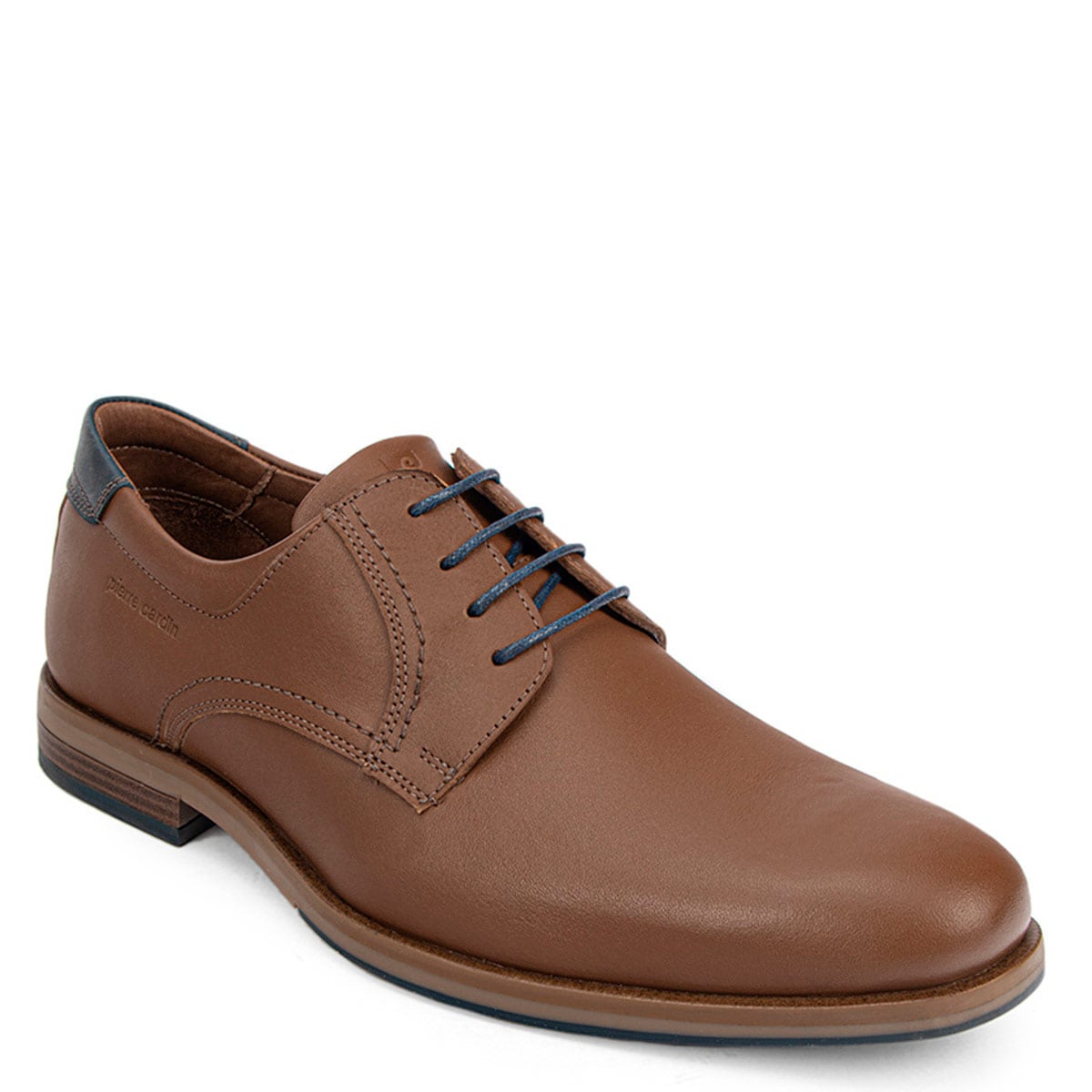 ZAPATOS CASUALES DE CUERO HOMBRE PIERRE CARDIN COGNAC - 2