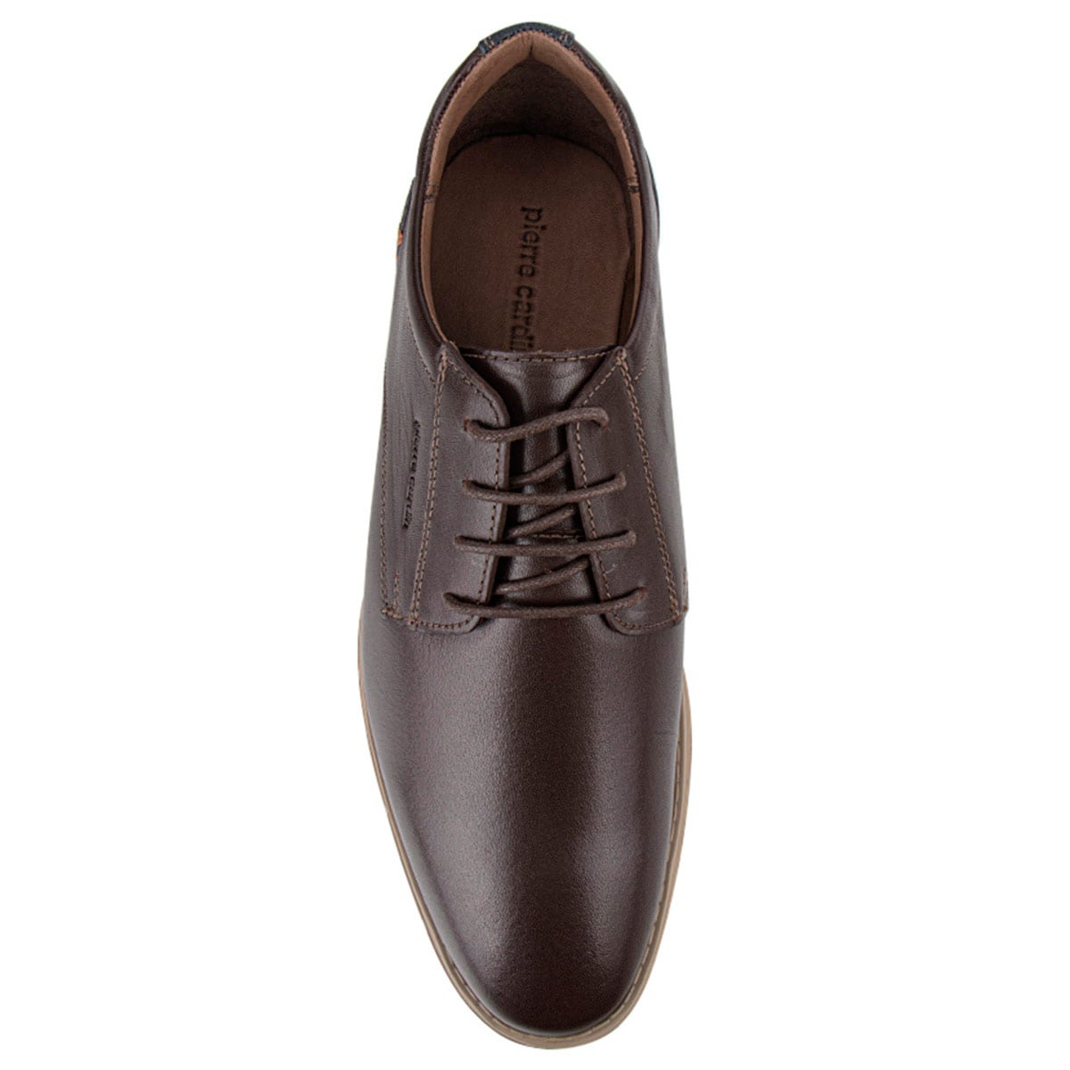 ZAPATOS CASUALES DE CUERO HOMBRE PIERRE CARDIN MARRÓN - 3