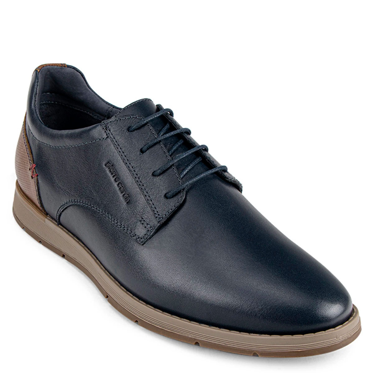 ZAPATOS CASUALES DE CUERO HOMBRE PIERRE CARDIN AZUL - 2
