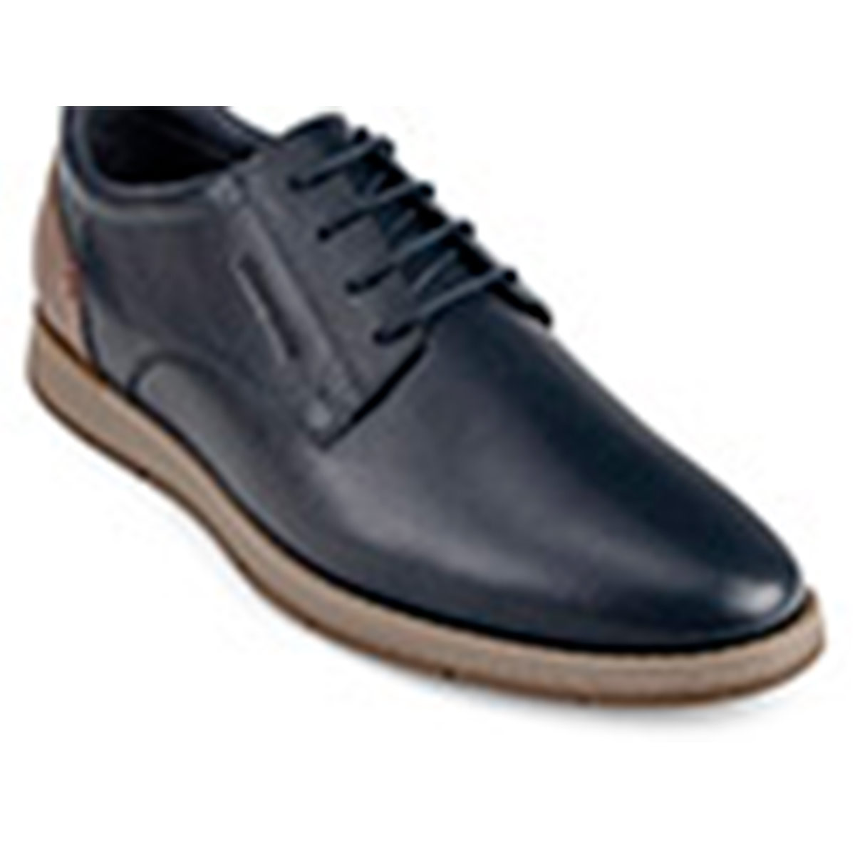 ZAPATOS CASUALES DE CUERO HOMBRE PIERRE CARDIN AZUL - 5