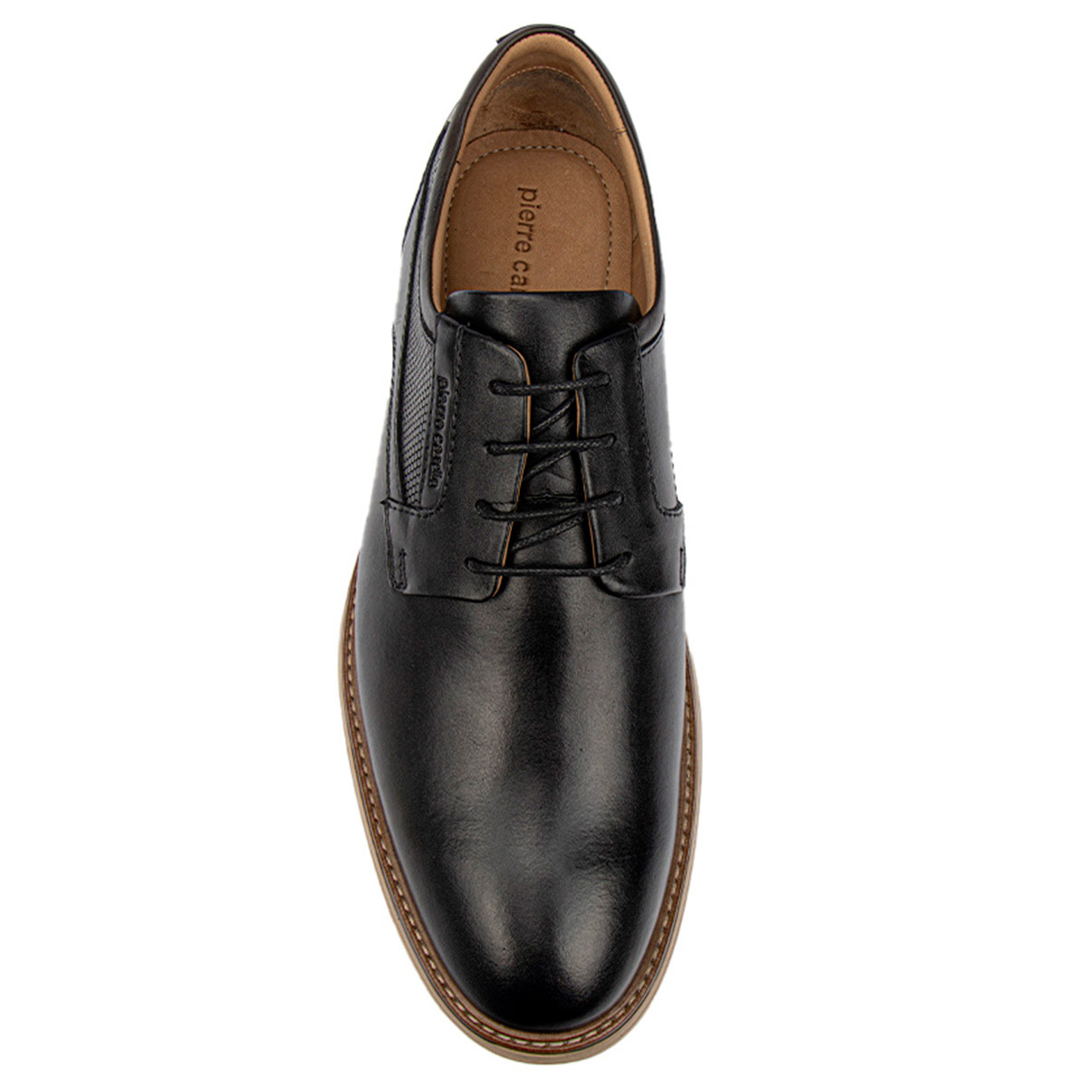 ZAPATOS CASUALES DE CUERO HOMBRE PIERRE CARDIN NEGRO - 3