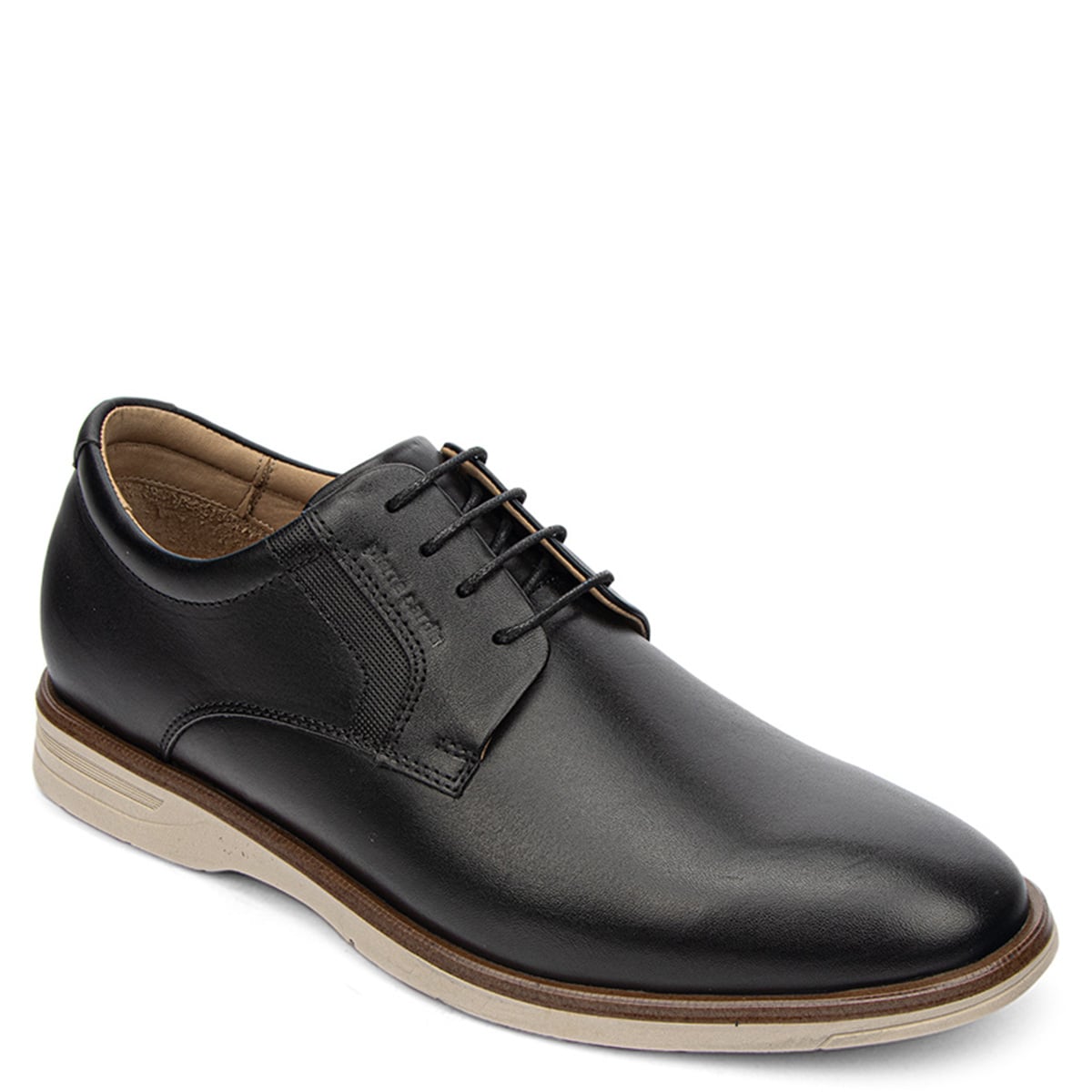 ZAPATOS CASUALES HOMBRE PIERRE CARDIN NEGRO CN4002 CUERO - 1