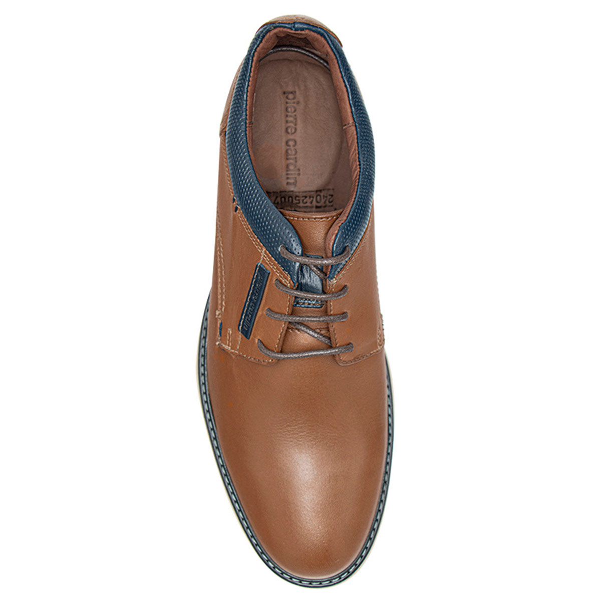 ZAPATOS CASUALES DE CUERO HOMBRE PIERRE CARDIN MARRÓN CN4002  - 3