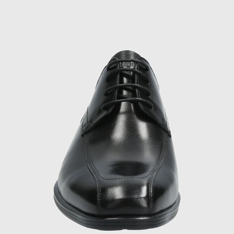 ZAPATOS DE VESTIR HOMBRE HUSH-PUPPIES NEGRO BARNES CUERO - 3