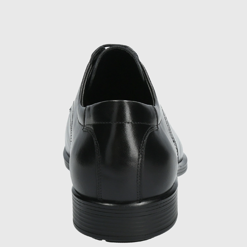 ZAPATOS DE VESTIR HOMBRE HUSH-PUPPIES NEGRO BARNES CUERO - 6