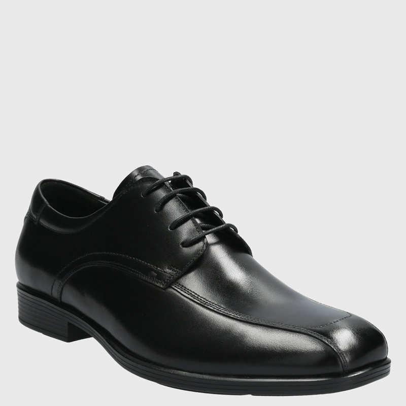 ZAPATOS DE VESTIR HOMBRE HUSH-PUPPIES NEGRO BARNES CUERO - 2