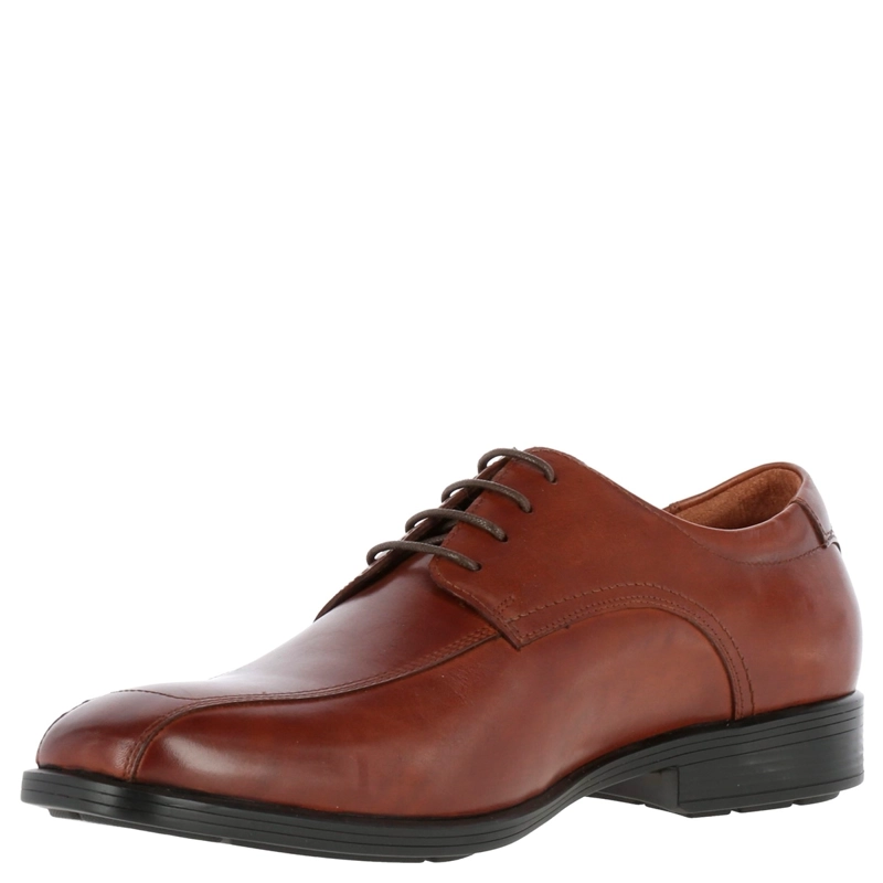 ZAPATOS DE VESTIR HOMBRE HUSH-PUPPIES MARRÓN BARNES CUERO - 3