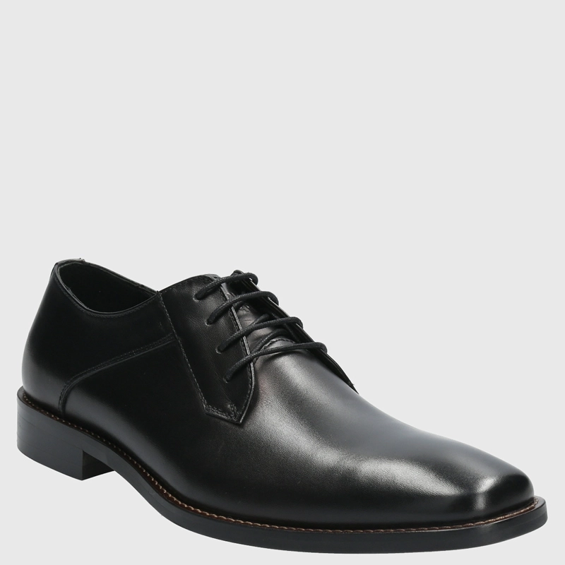 ZAPATOS DE VESTIR HOMBRE HUSH-PUPPIES NEGRO BLUES CUERO - 2