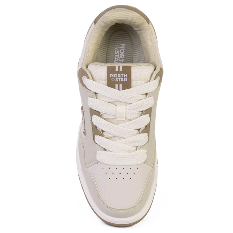 ZAPATILLAS HOMBRE NORTH STAR CASUALES BEIGE NS SKATER CHUNKY 8818416 - 4
