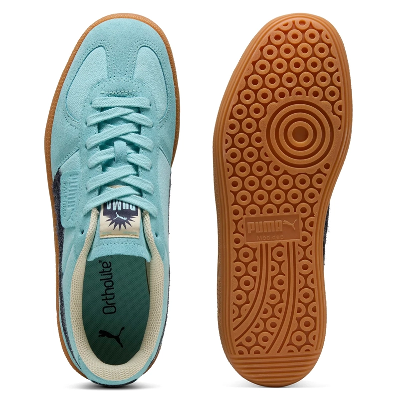 ZAPATILLAS HOMBRE PUMA URBANAS CELESTE PALERMO WEATHERED - 4