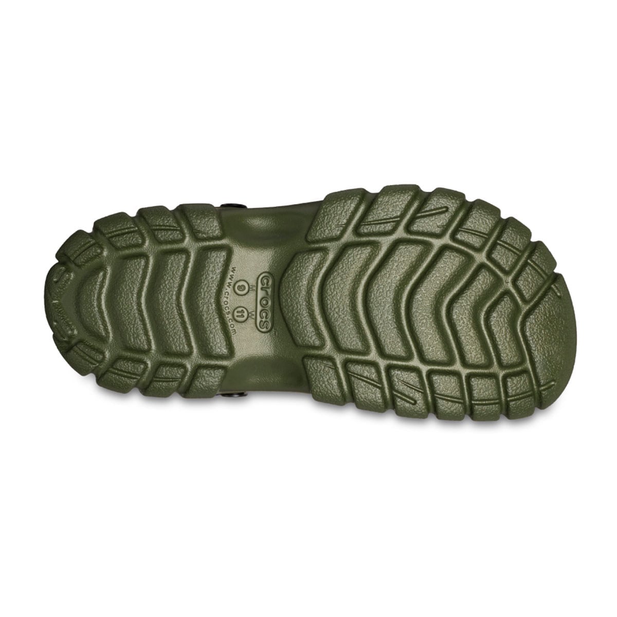 ZUECOS HOMBRE CROCS VERDE OFFROAD SPORT CLOG - 4