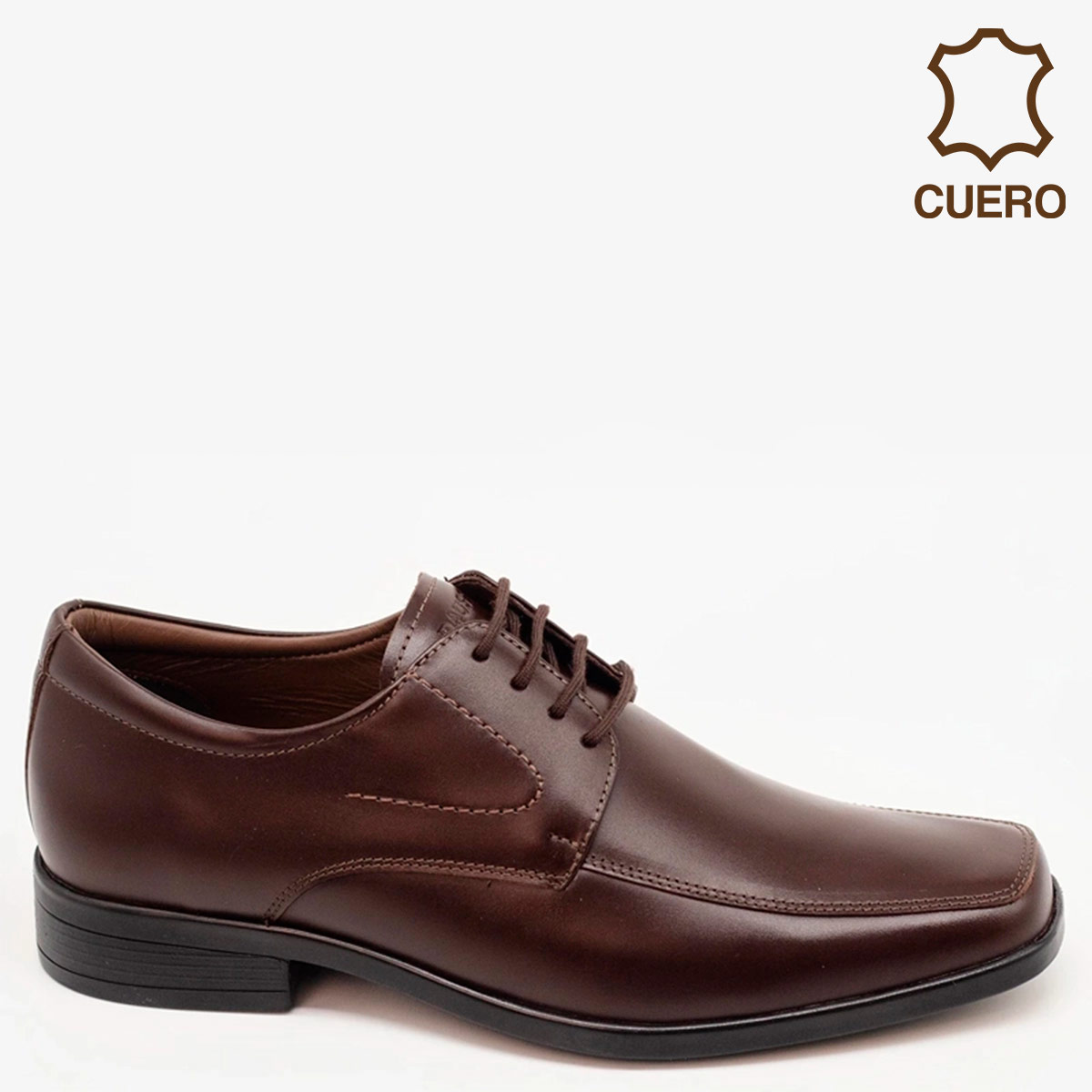 ZAPATOS DE VESTIR HOMBRE DAUSS MARRÓN 3207ZA CUERO - 1
