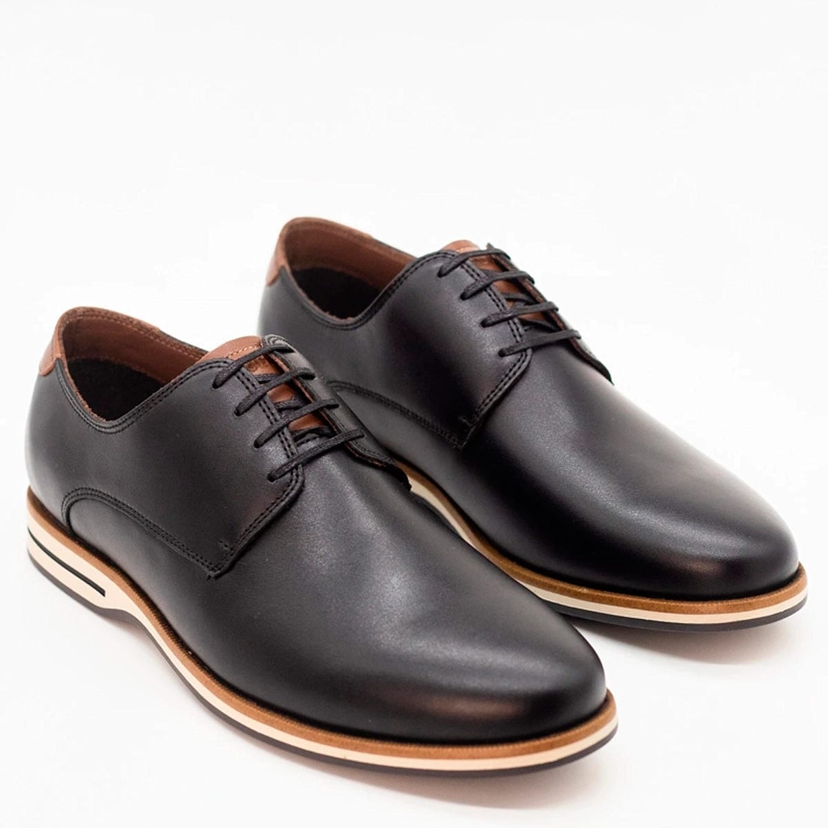 ZAPATOS DE VESTIR HOMBRE DAUSS NEGRO 5101ZA CUERO - 2