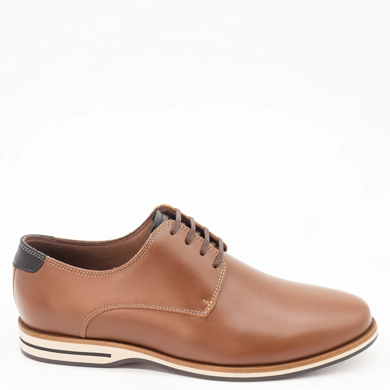 ZAPATOS DE VESTIR HOMBRE DAUSS MARRÓN 5101ZB CUERO - 1