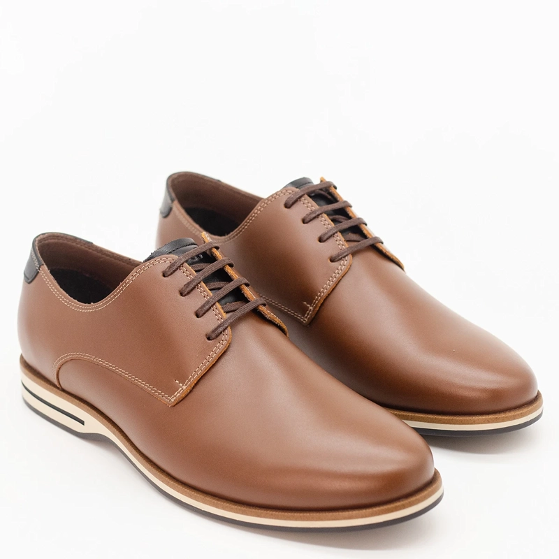 ZAPATOS DE VESTIR HOMBRE DAUSS MARRÓN 5101ZB CUERO - 2