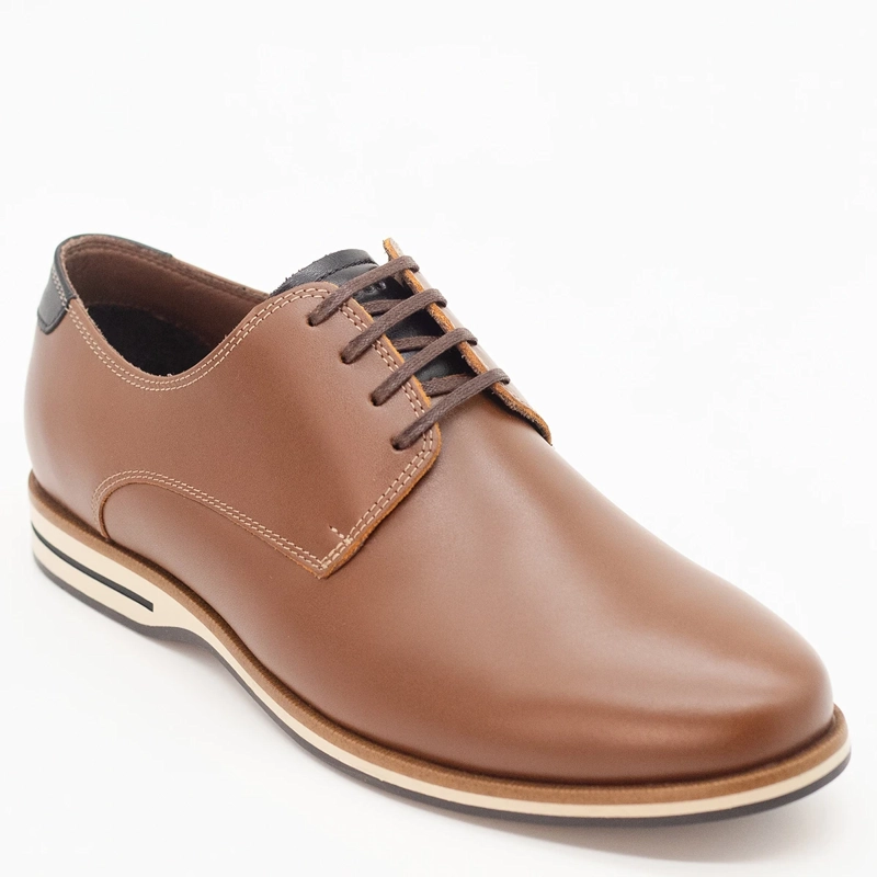 ZAPATOS DE VESTIR HOMBRE DAUSS MARRÓN 5101ZB CUERO - 3