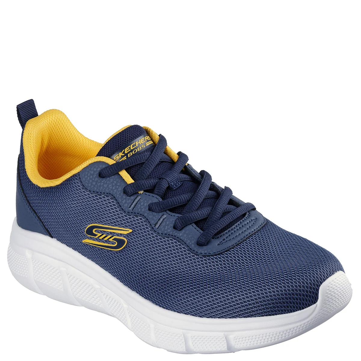 ZAPATILLAS HOMBRE SKECHERS CASUALES AZUL BOBS B FLEX - 2