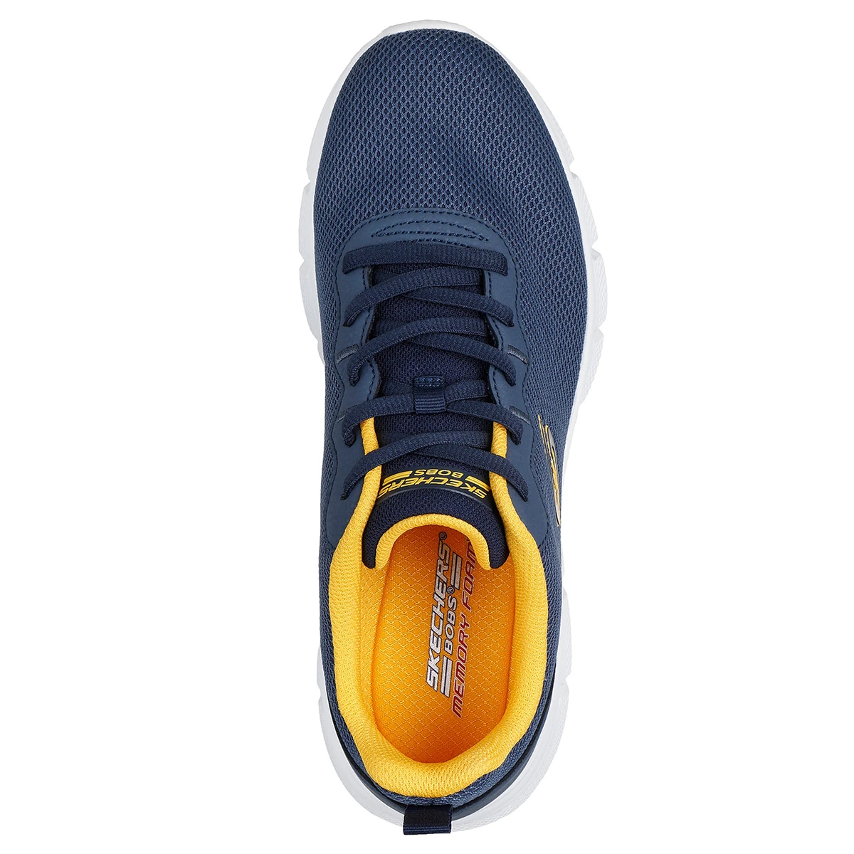 ZAPATILLAS HOMBRE SKECHERS CASUALES AZUL BOBS B FLEX - 4