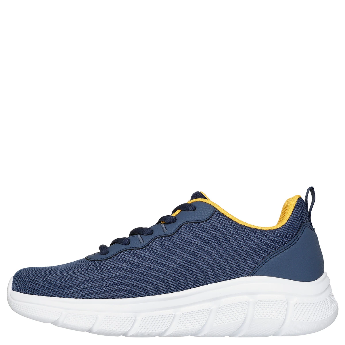 ZAPATILLAS HOMBRE SKECHERS CASUALES AZUL BOBS B FLEX - 3
