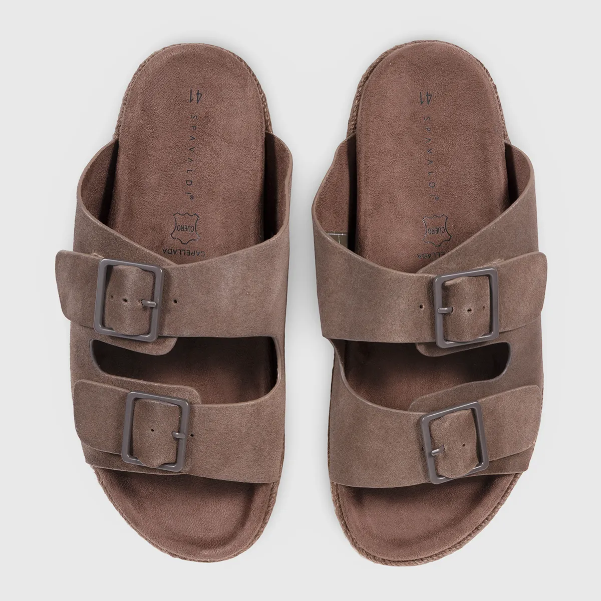 SANDALIAS HOMBRE SPAVALDI SEPIA - 4