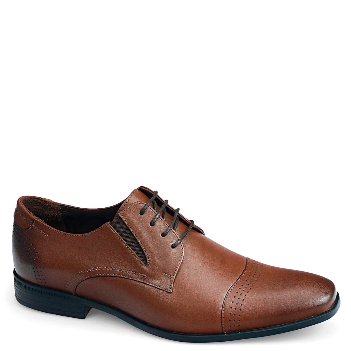 ZAPATOS DE VESTIR CUERO HOMBRE PIERRE CARDIN COGNAC VCV001 - 2