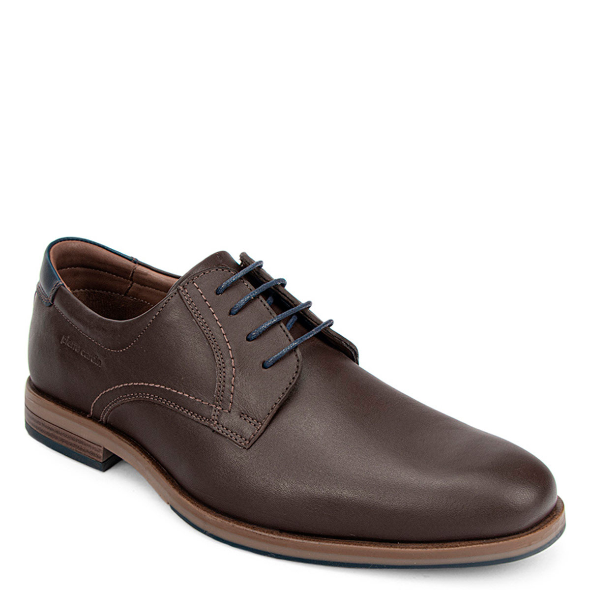 ZAPATOS CASUALES DE CUERO HOMBRE PIERRE CARDIN MARRÓN - 2