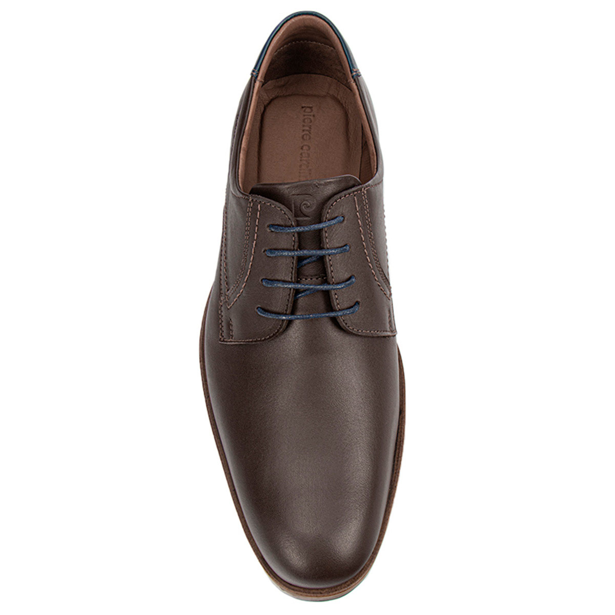 ZAPATOS CASUALES DE CUERO HOMBRE PIERRE CARDIN MARRÓN - 3