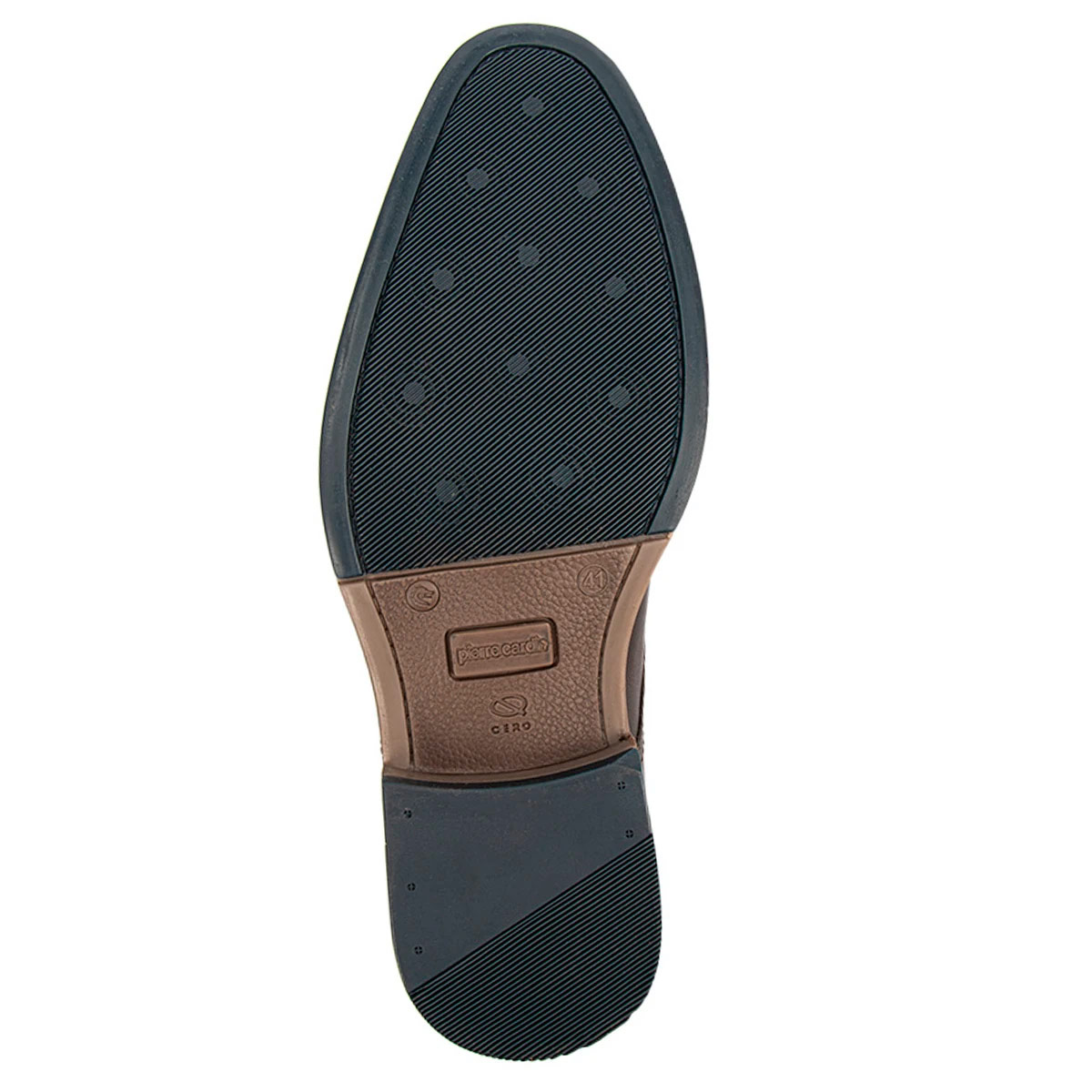 ZAPATOS CASUALES DE CUERO HOMBRE PIERRE CARDIN MARRÓN - 4