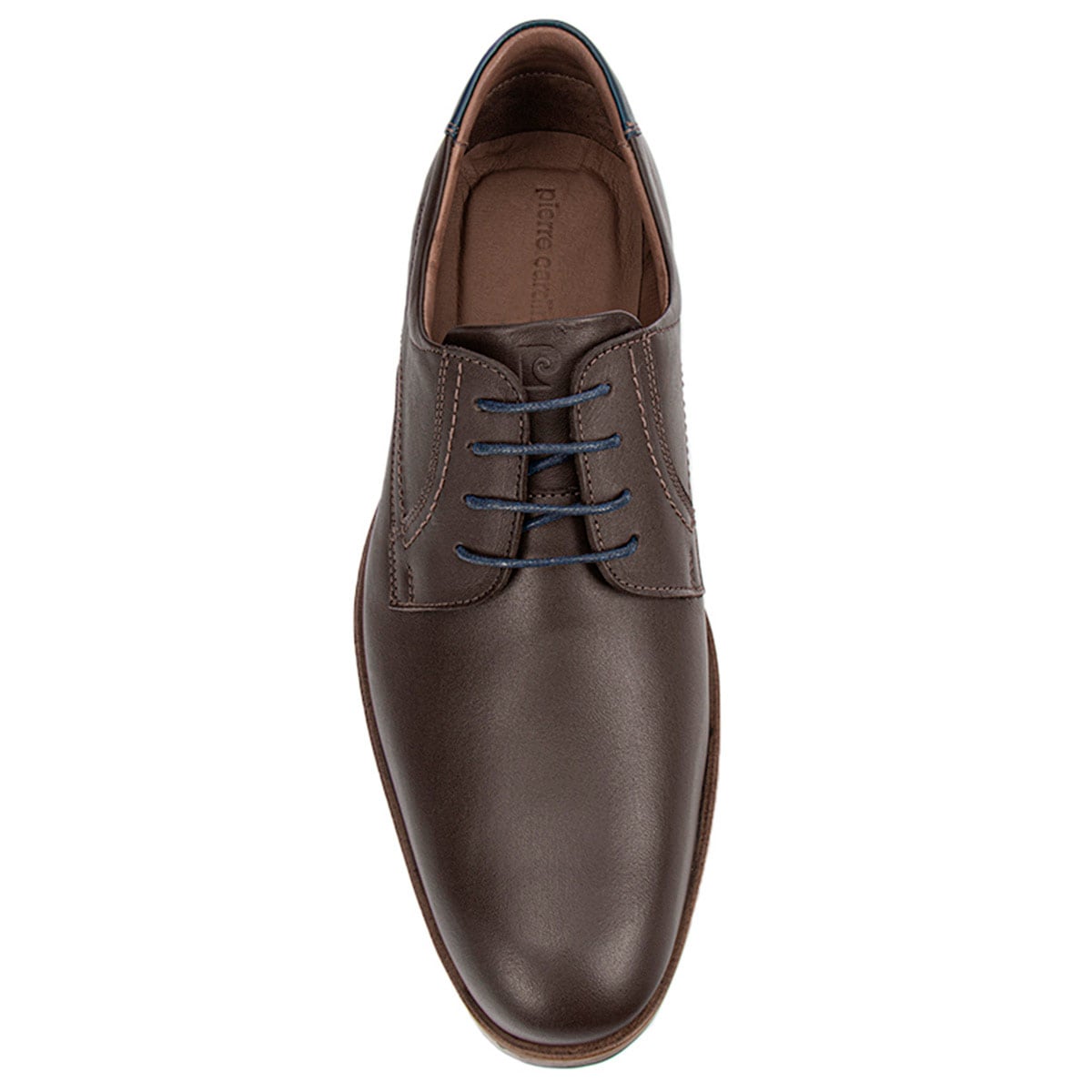 ZAPATOS CASUALES DE CUERO HOMBRE PIERRE CARDIN MARRÓN - 3